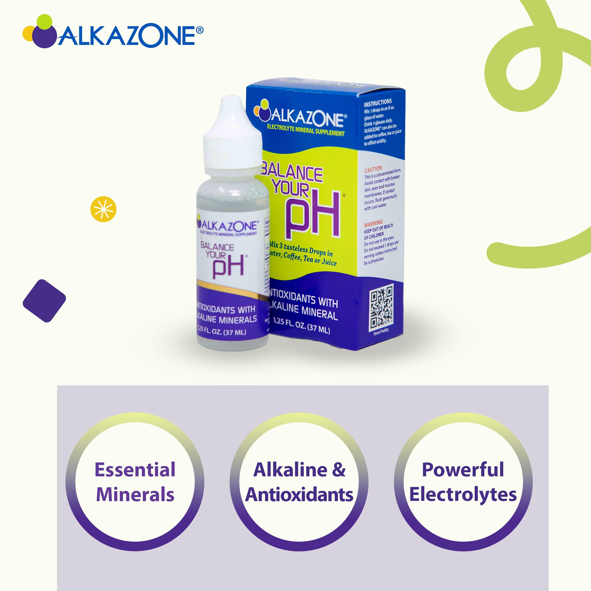 Alkazone uso en vaso elevando pH y aportando minerales de forma rápida