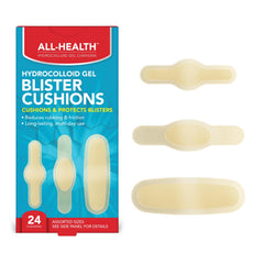 All Health empaque frontal del pack variado con 24 unidades, protección inmediata