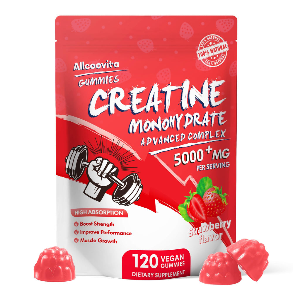 Allcoovita gominolas sobre esterilla deportiva resaltando uso activo
