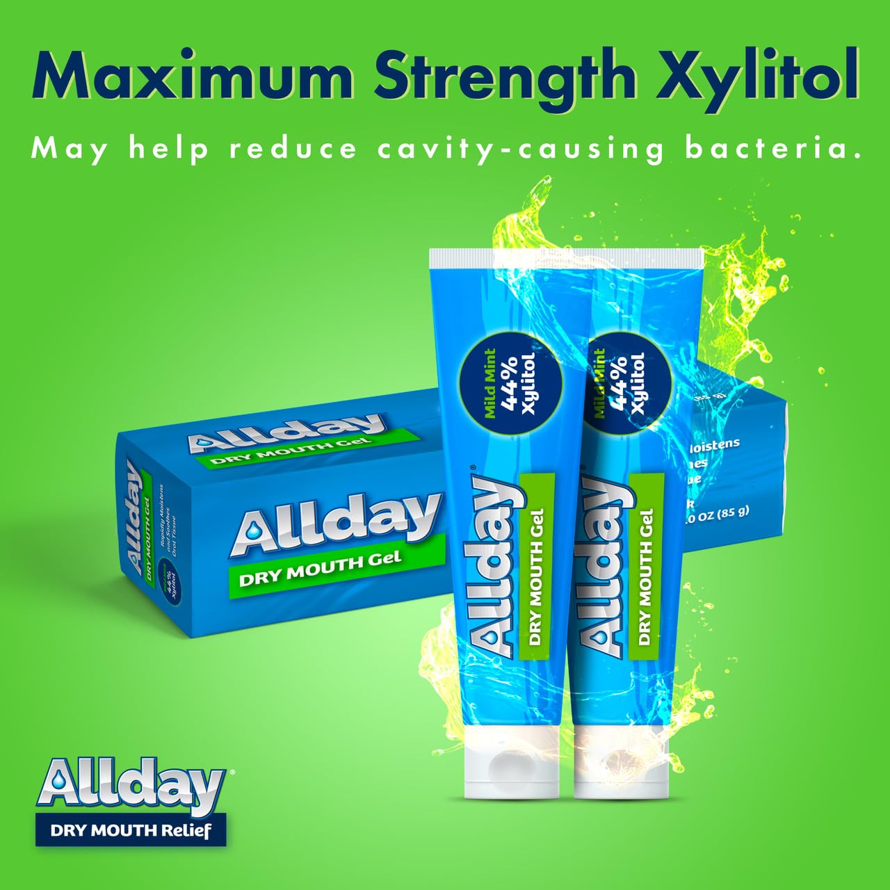 Allday etiqueta con ingredientes, transparencia y fórmula sin alcohol
