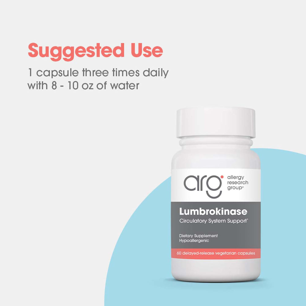 ARG Lumbroquinasa: más de 45 años de experiencia en suplementos