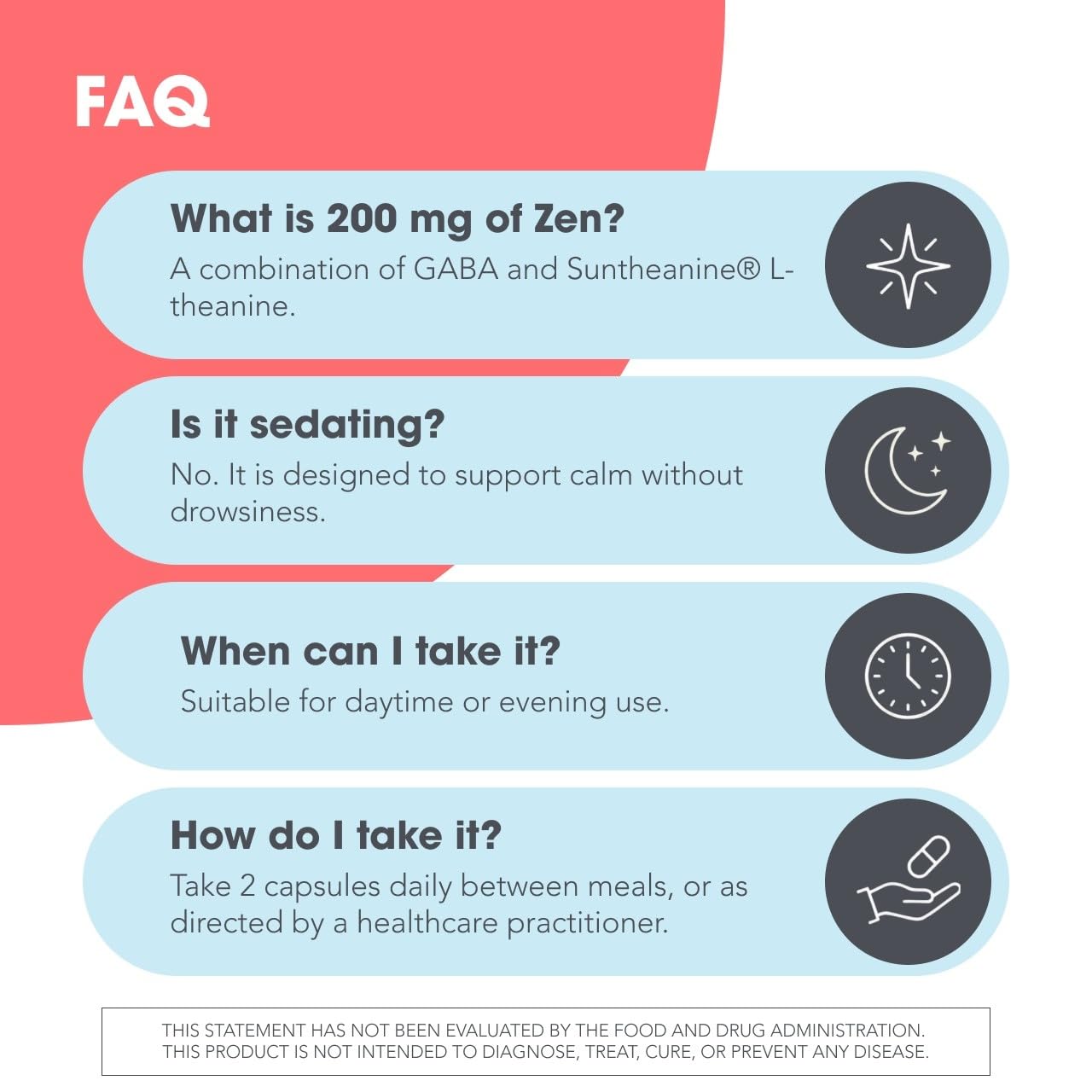 Allergy Research Group cápsulas junto a moneda para comparar tamaño