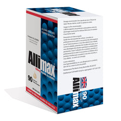 ALLIMAX cápsula en mano para apreciar tamaño real y facilidad de ingestión