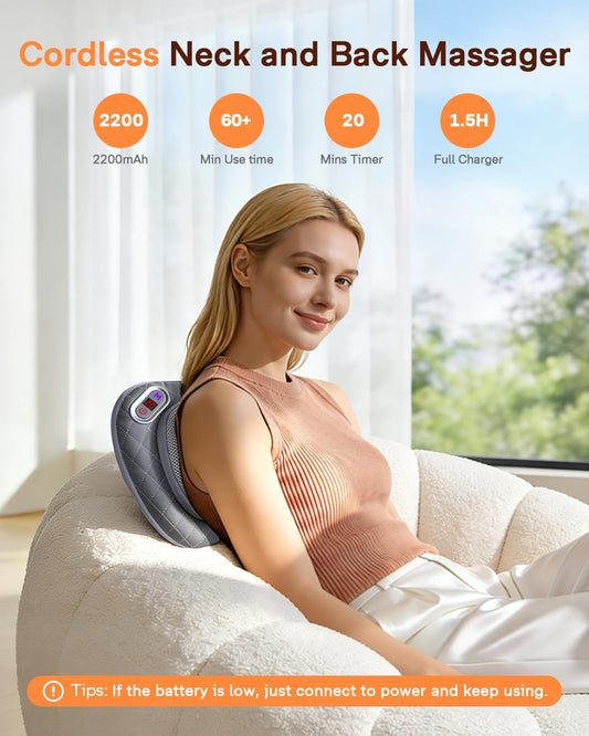 ALLJOY primer plano de los nodos rotativos para masaje shiatsu y penetración profunda