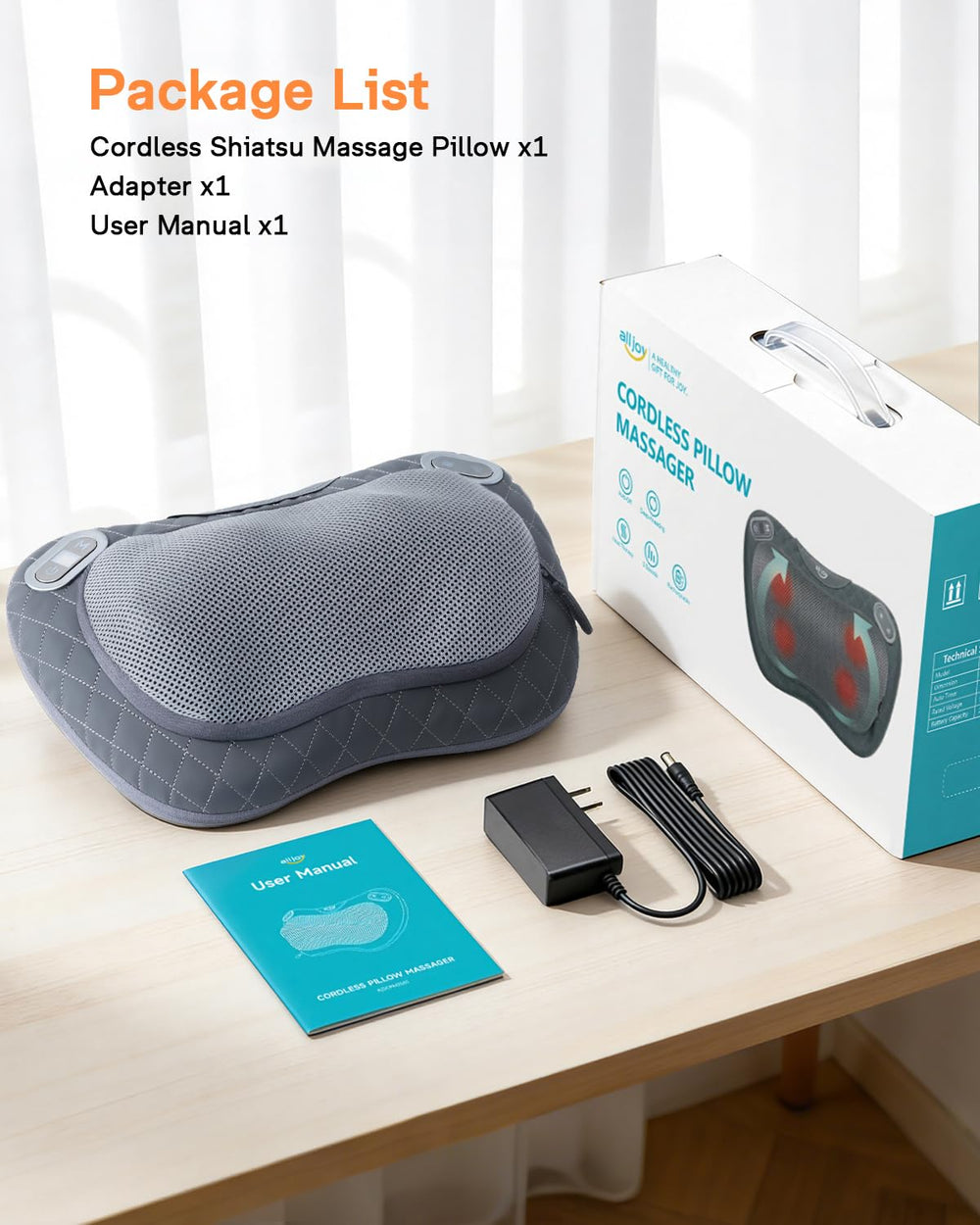 ALLJOY empaque preparado como regalo ideal para mujer u hombre que busca bienestar