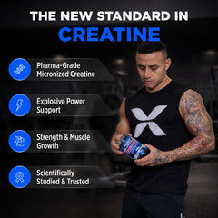 ALLMAX cuchara medidora con creatina, dosis precisa y fácil