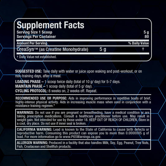 ALLMAX polvo micronizado detalle de textura, mezcla rápida