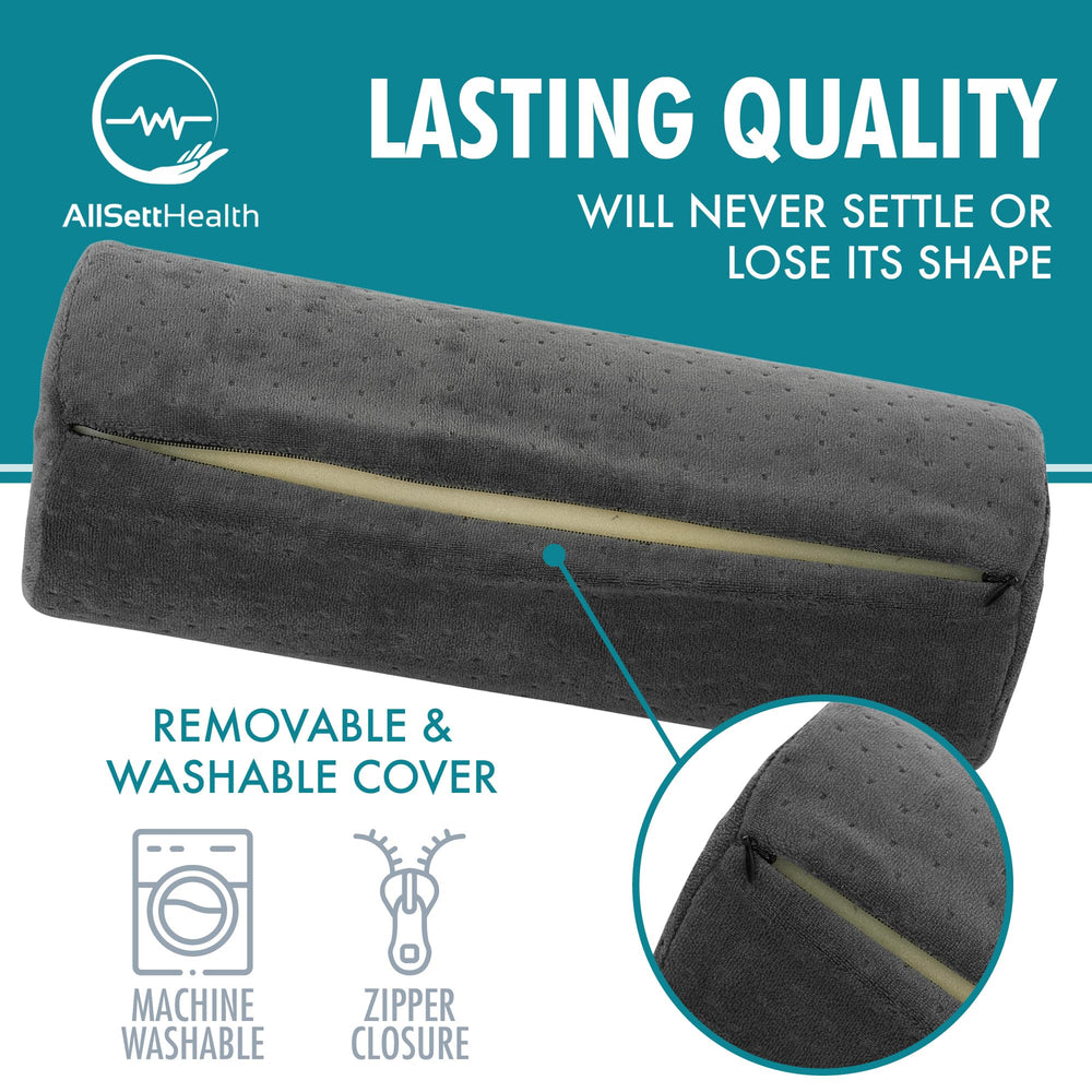 AllSett Health funda removible en gris fácil de lavar y mantener
