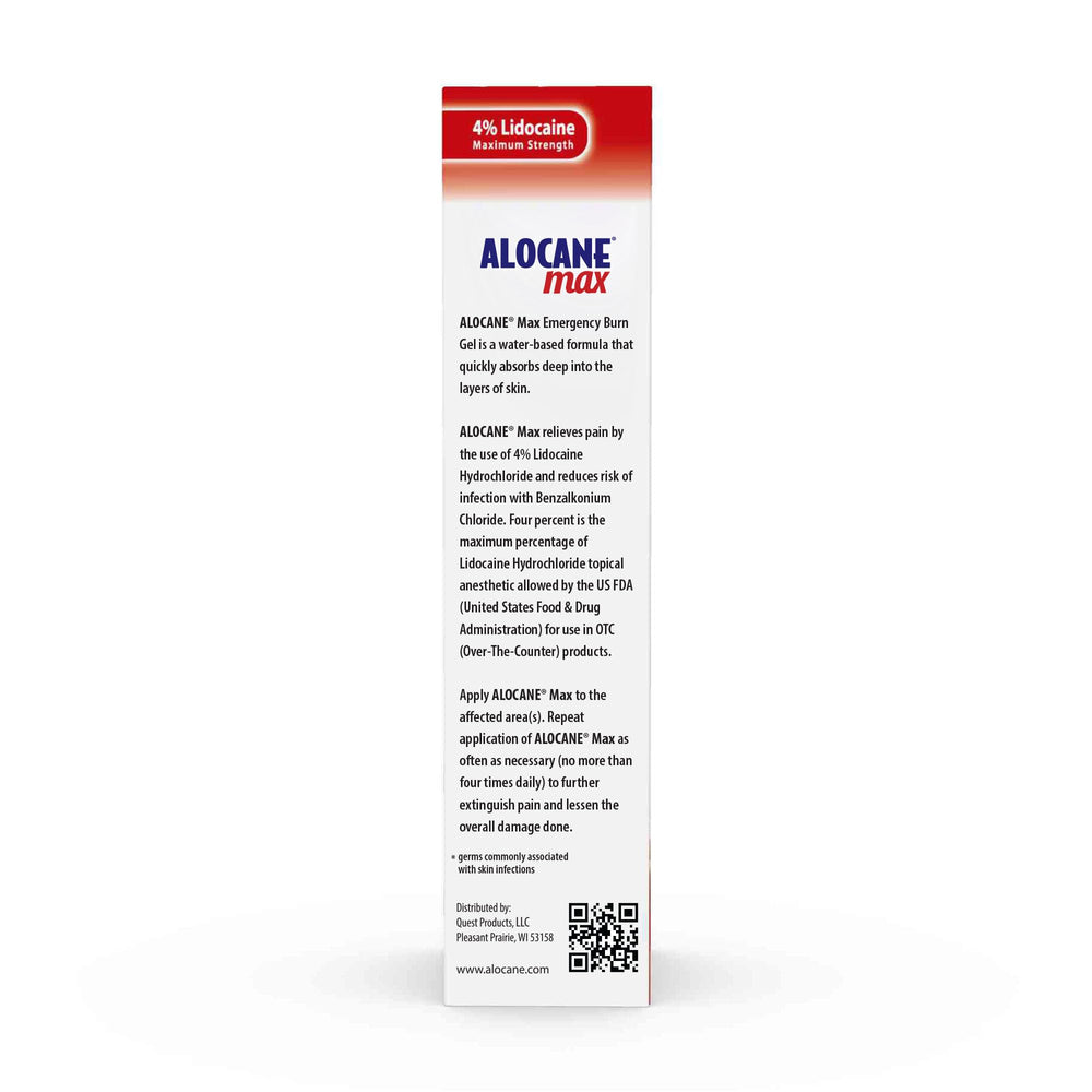 Alocane textura del gel cercano que muestra consistencia fresca y no grasosa