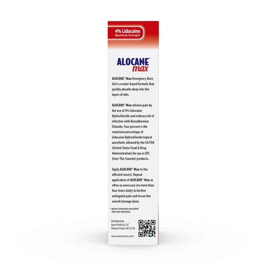 Alocane textura del gel cercano que muestra consistencia fresca y no grasosa
