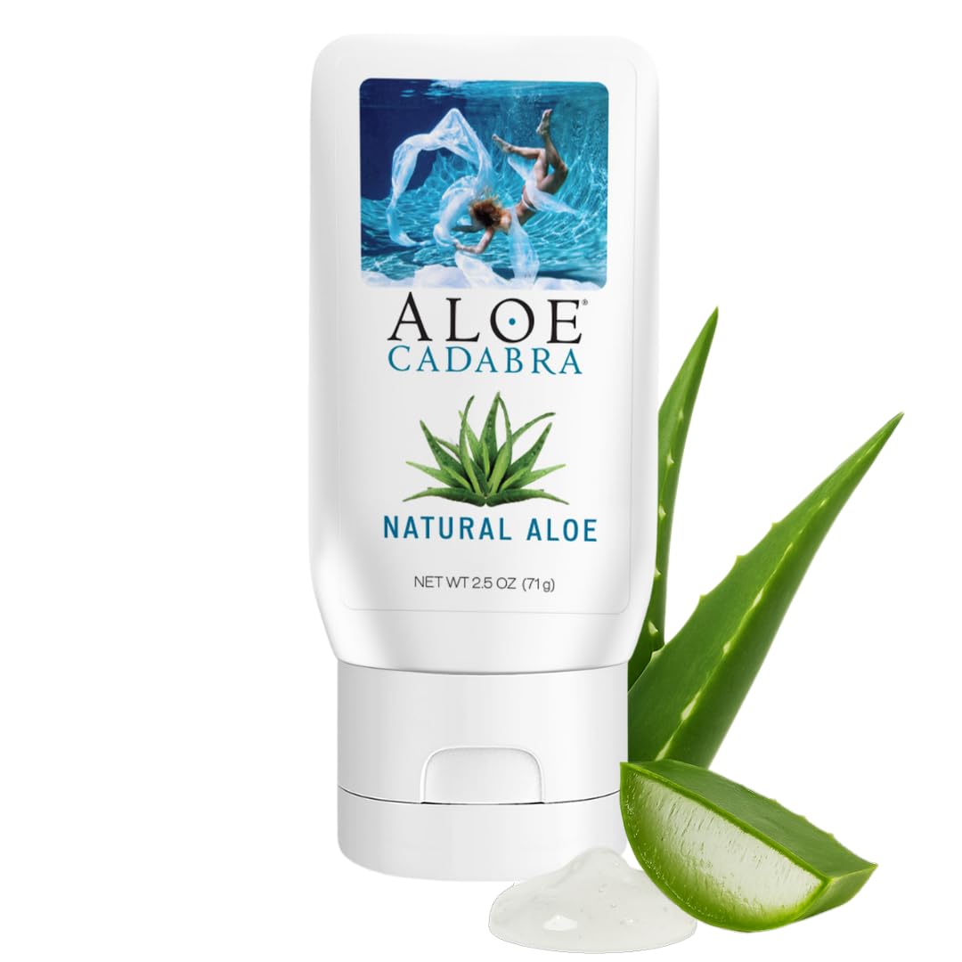 Aloe Cadabra frente del empaque mostrando el tamaño y beneficios naturales