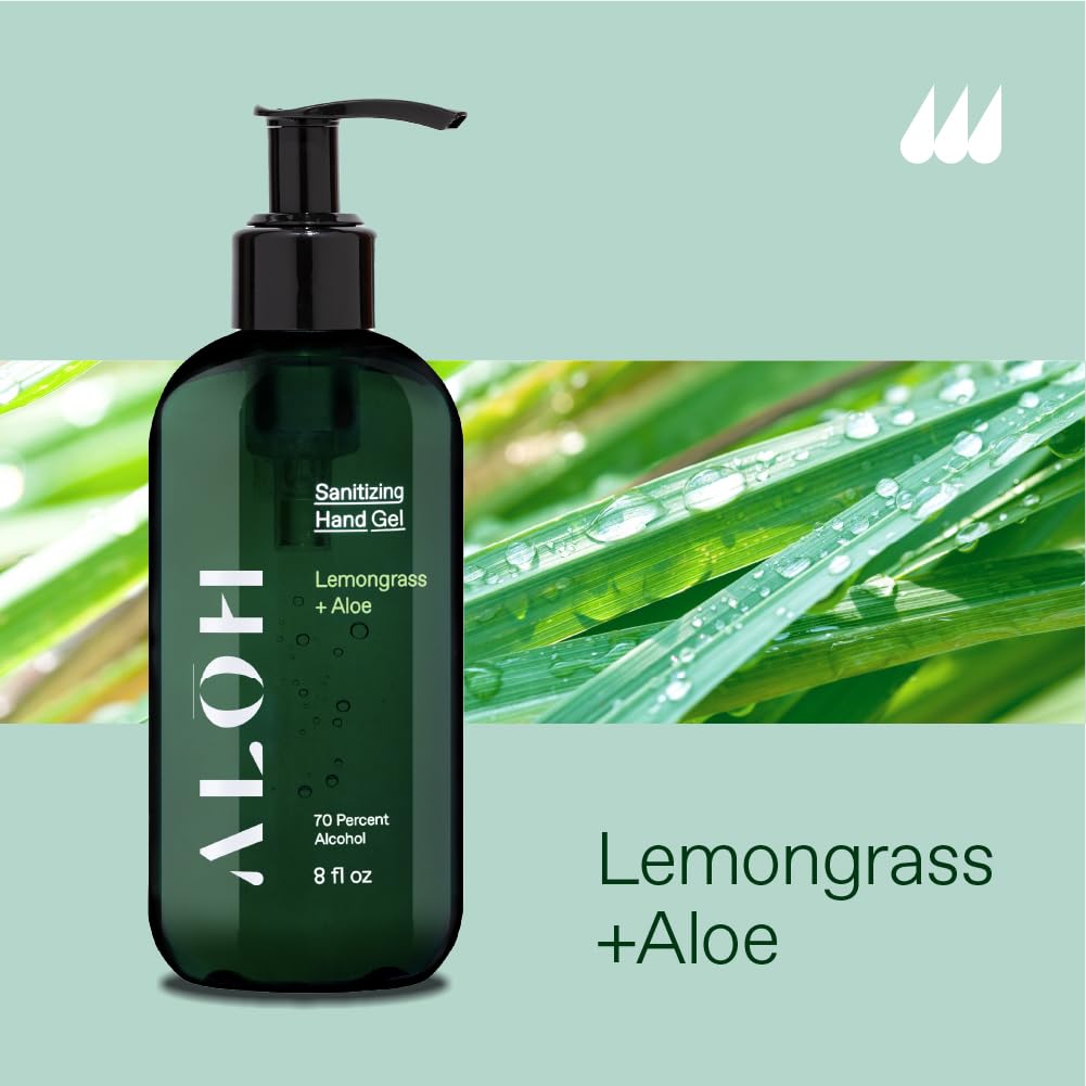 ALŌH textura del gel transparente y no pegajosa para confort
