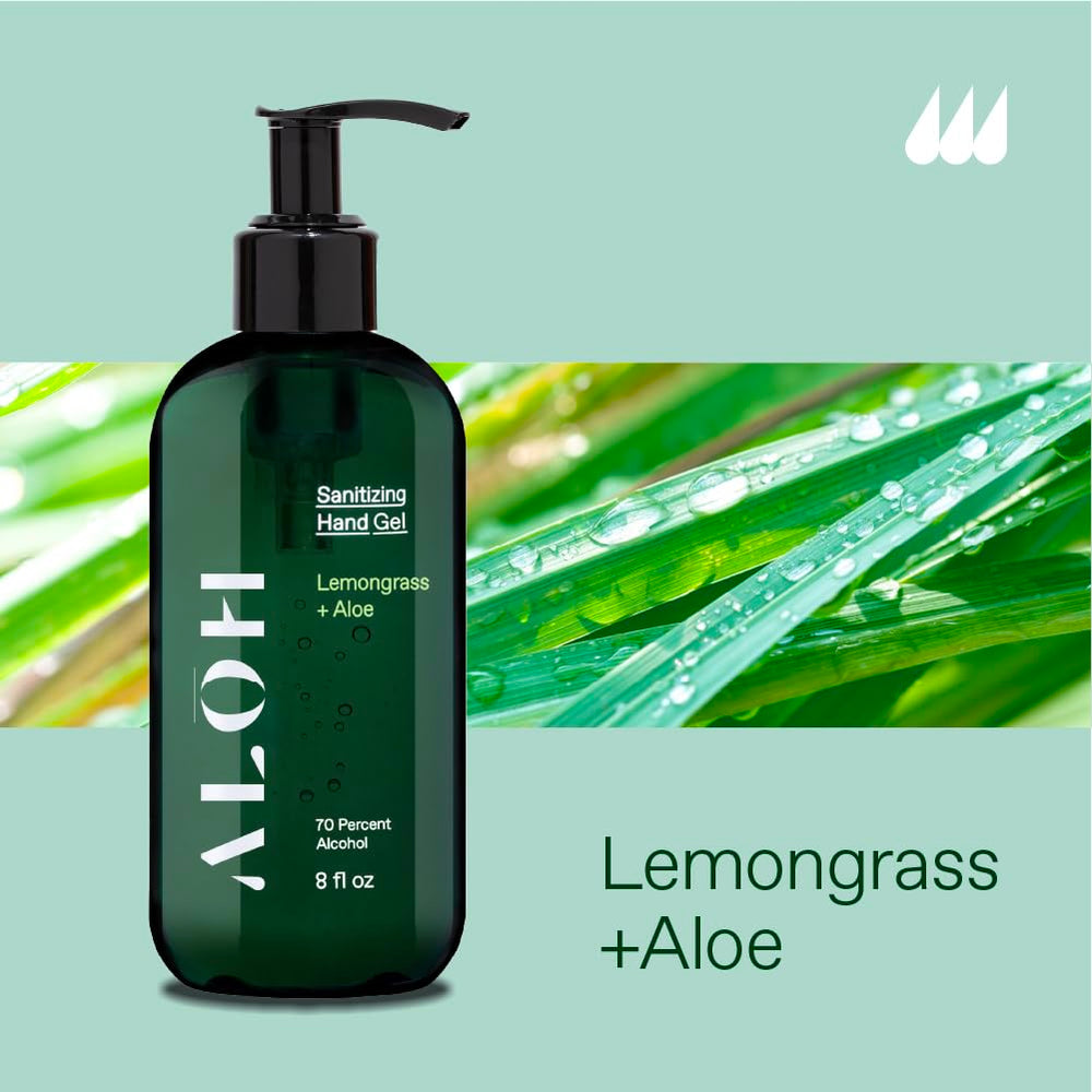 ALŌH textura del gel transparente y no pegajosa para confort