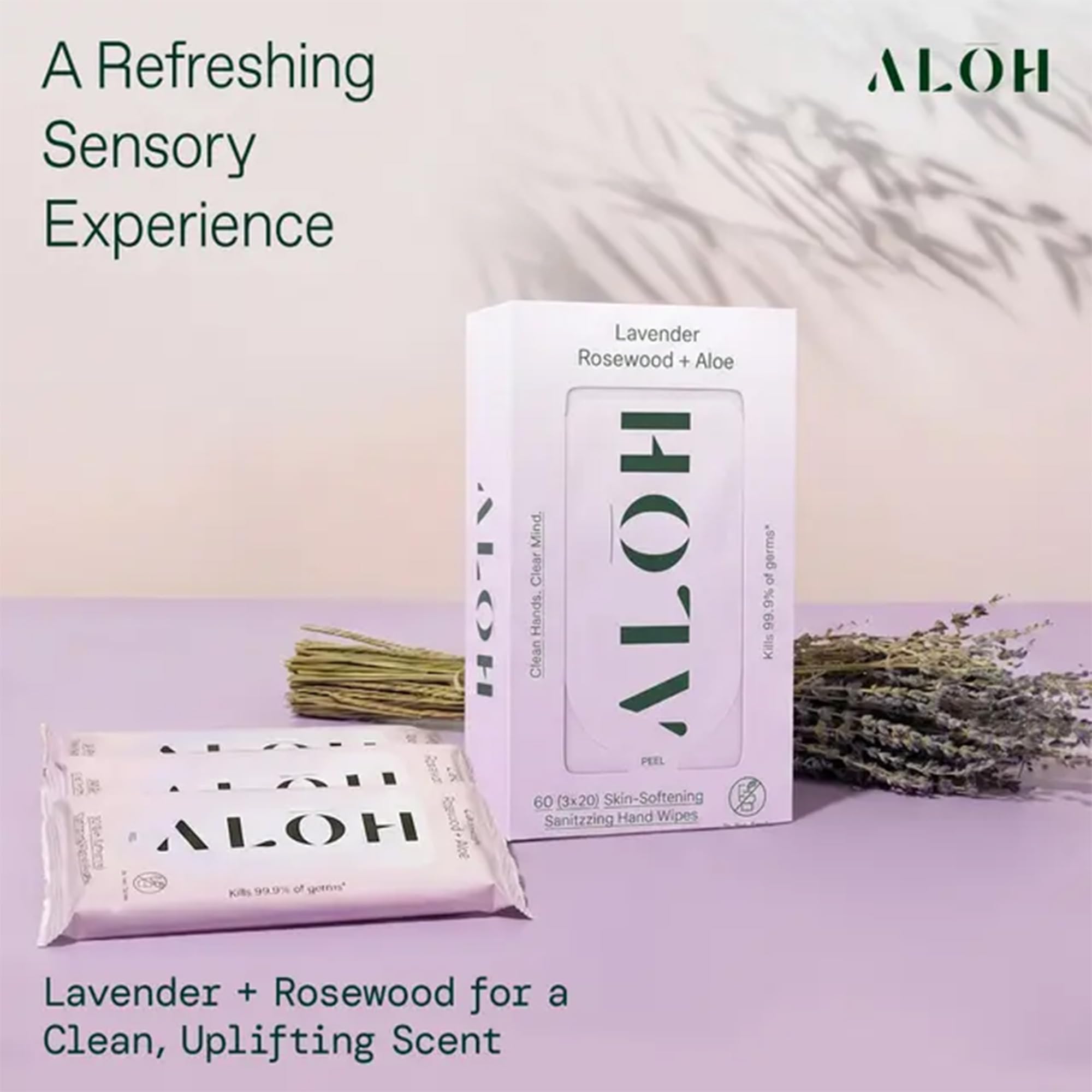 ALŌH etiqueta con ingredientes, transparencia y formulación vegana