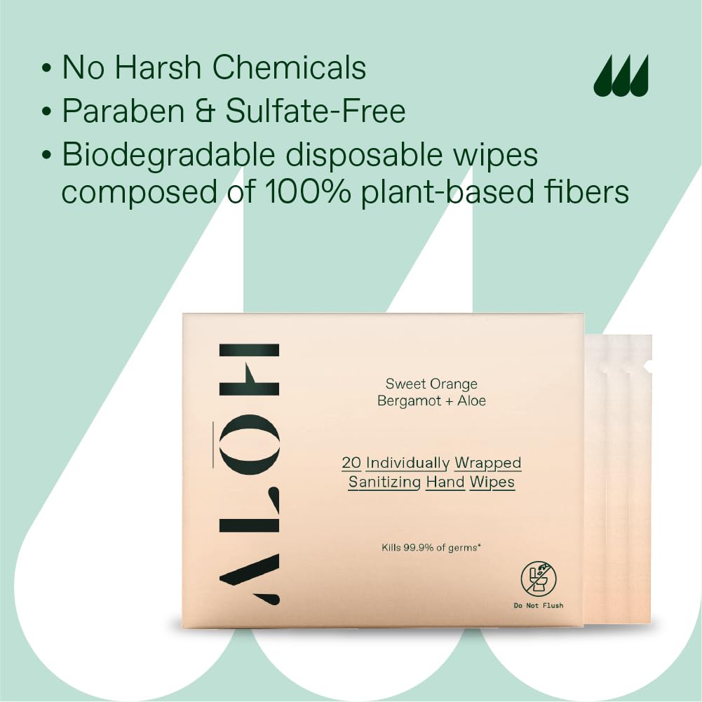 ALŌH etiqueta con lista de ingredientes naturales y beneficios claros