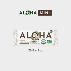 ALOHA etiqueta con certificaciones orgánicas y beneficios nutricionales