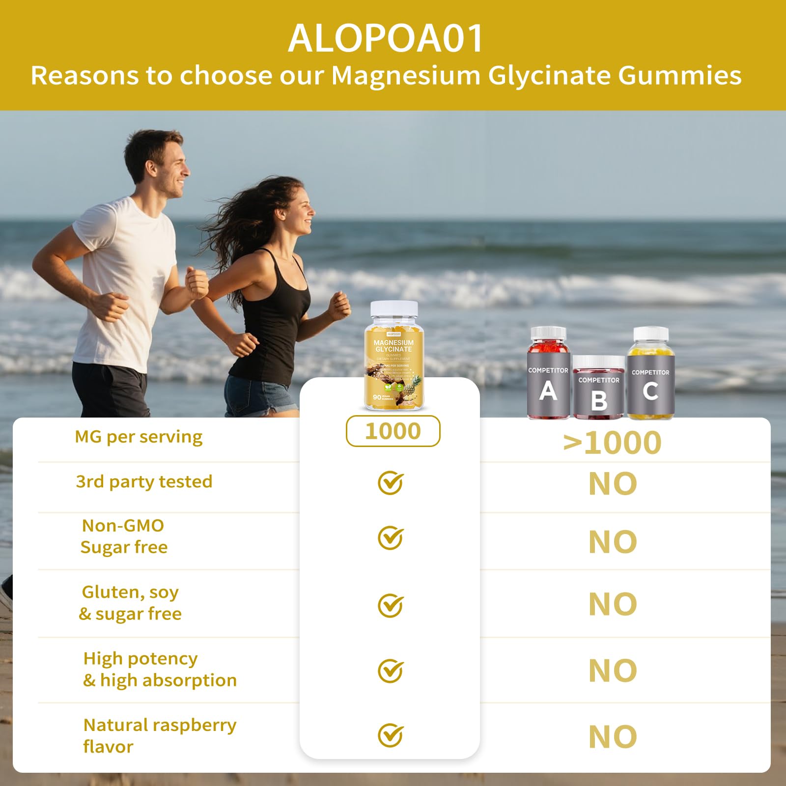 ALOPOA01 gomita en mano para comparar tamaño y facilidad de consumo