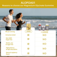 ALOPOA01 gomita en mano para comparar tamaño y facilidad de consumo