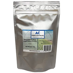 Alpha Chemicals bolsa frontal de 1 lb mostrando etiqueta y cierre resellable, ideal para almacenamiento seguro