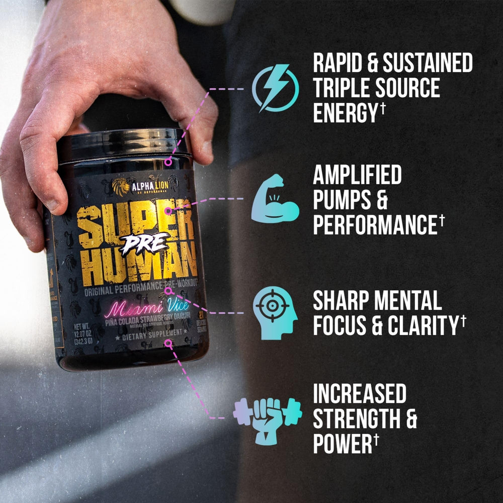 ALPHA LION etiqueta con lista de ingredientes clara, transparencia y calidad