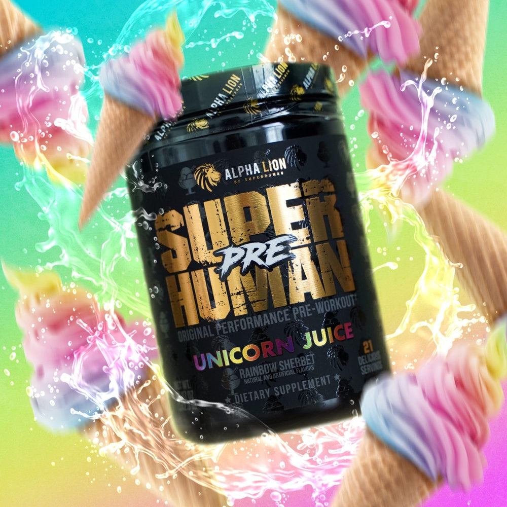 ALPHA LION Unicorn Juice bebida mostrando color y atractivo del sabor