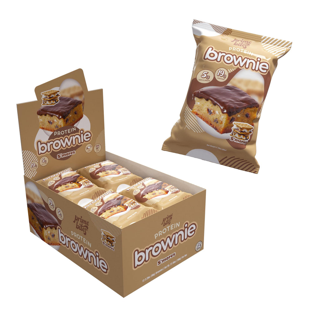 Alpha Prime Prime Bites empaque frontal mostrando 12 unidades y beneficio práctico