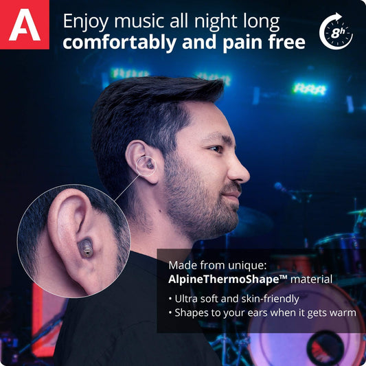 Alpine primer plano de filtros intercambiables, detalle preciso y útil