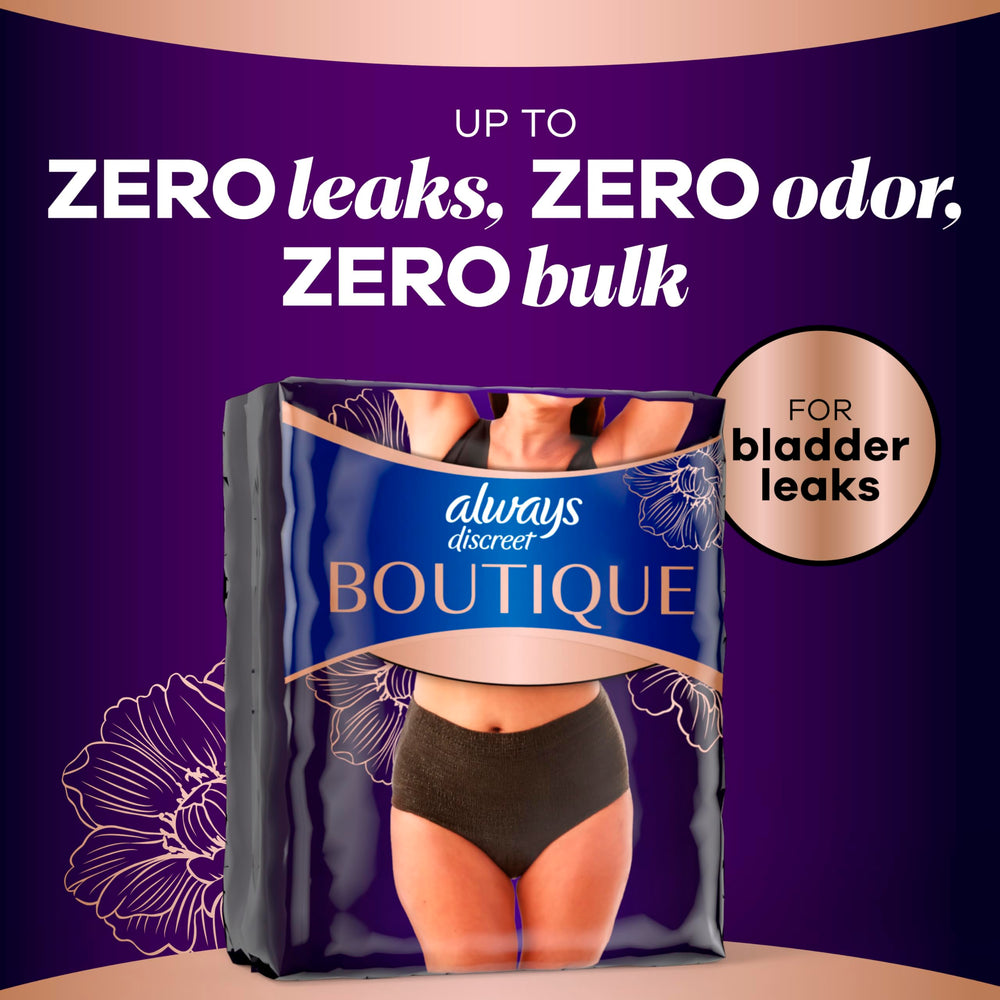 Always Discreet barreras LeakGuards curvadas para mejor contención