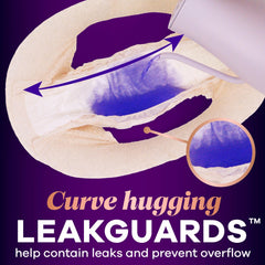 Always Discreet guardas laterales LeakGuard que previenen fugas