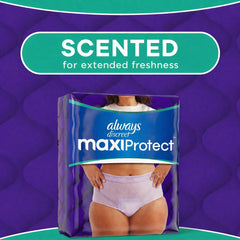 Always Discreet vista lateral con LeakGuards que previene fugas laterales