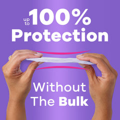 Always Discreet textura suave de superficie que brinda confort