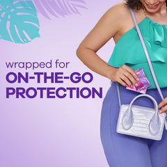 Always mujer haciendo ejercicio con protección que no se mueve
