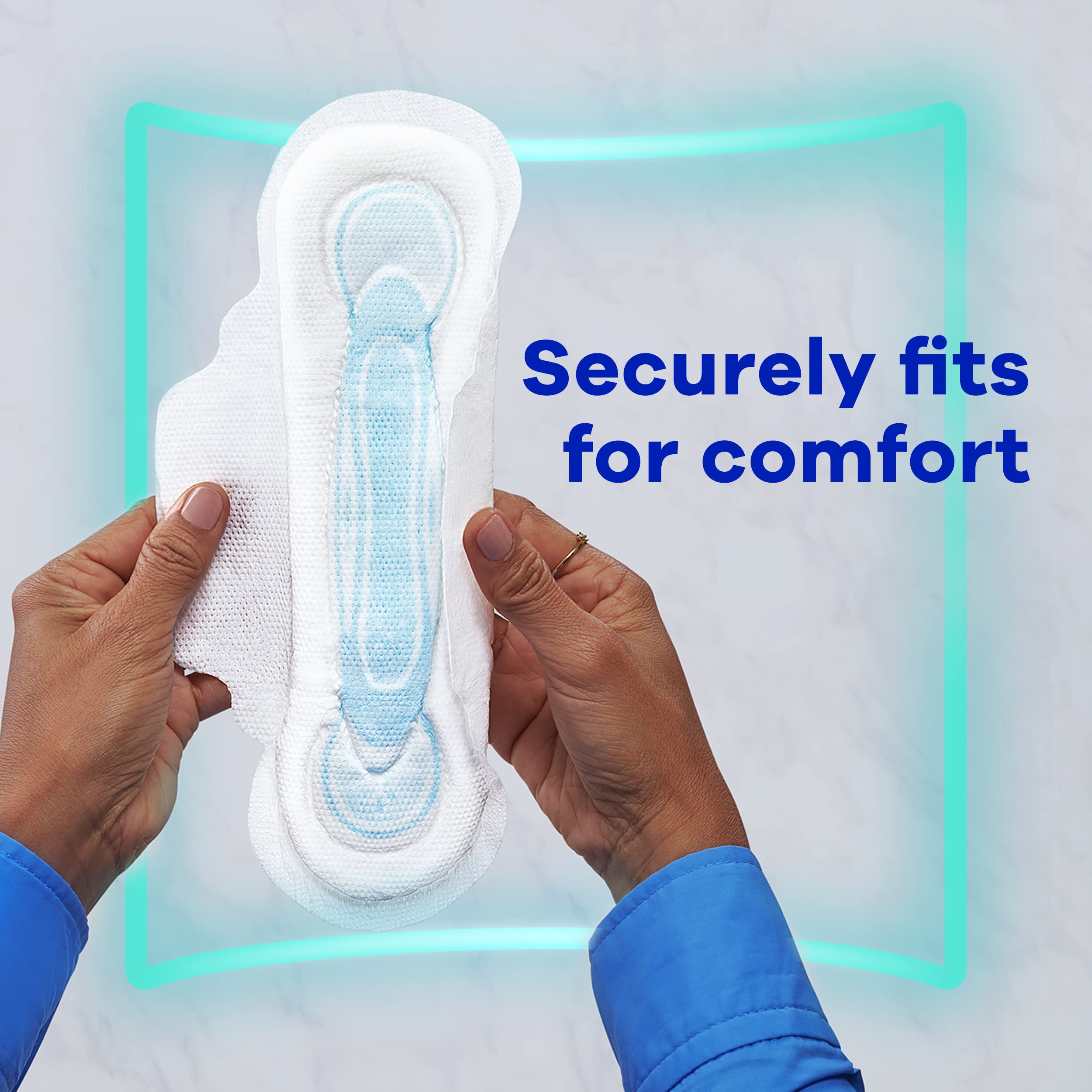 Always etiqueta con guía de tallas MY FIT para elegir protección