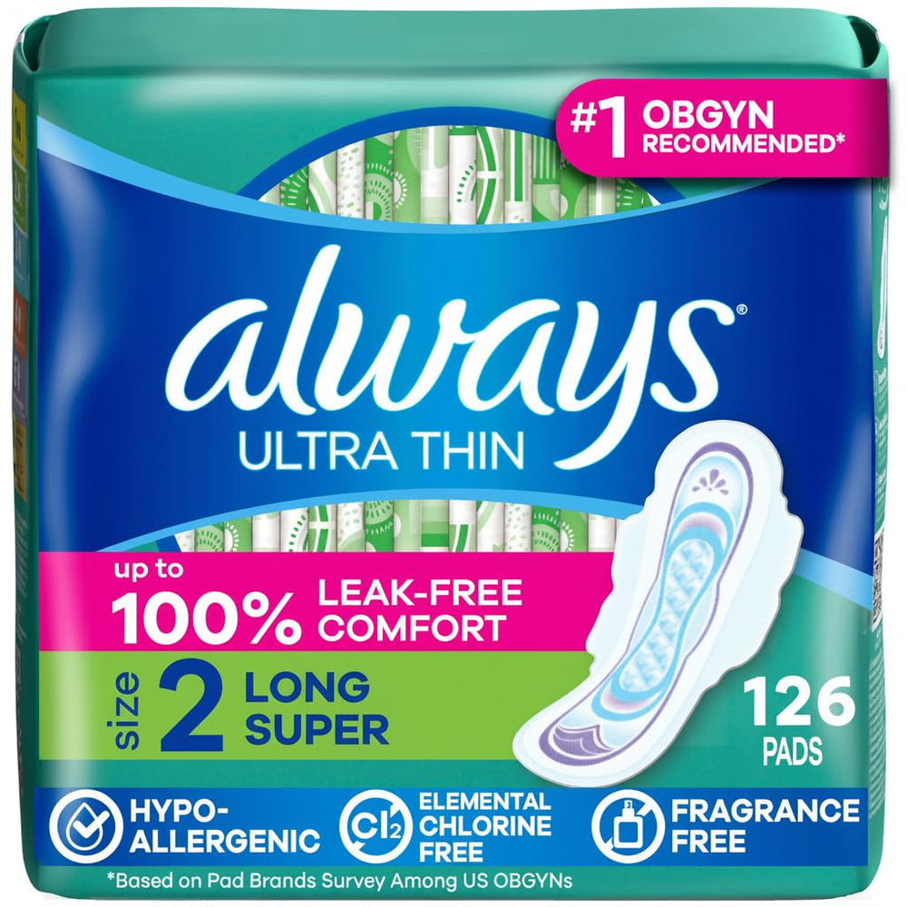 Always paquete frontal size 2 mostrando cantidad y marca, beneficio ahorro
