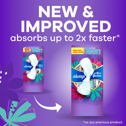 Always grosor y textura FlexFoam que ofrece sensación mínima