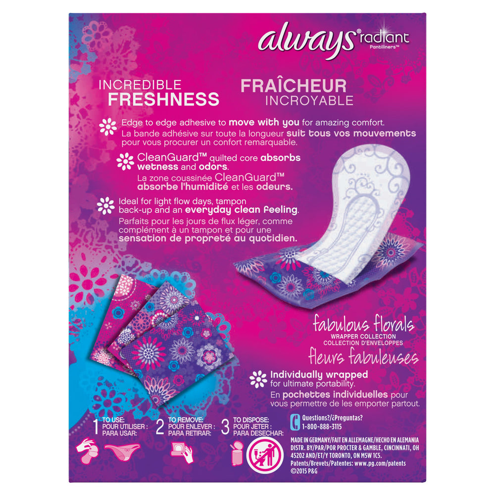 Detalle del núcleo Clean Guard de Always Radiant que absorbe humedad