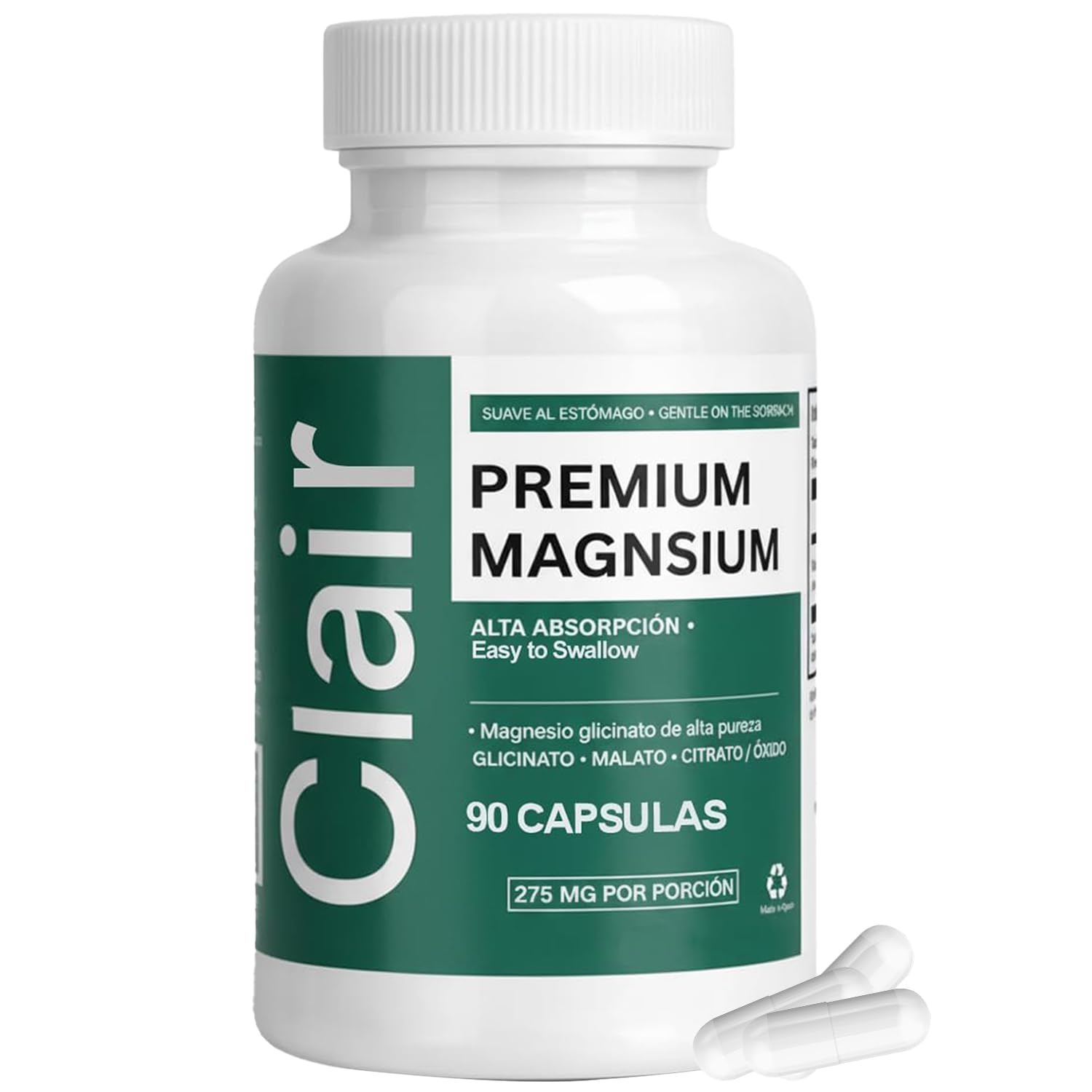 alzclipp Clair envase frontal mostrando diseño y beneficios