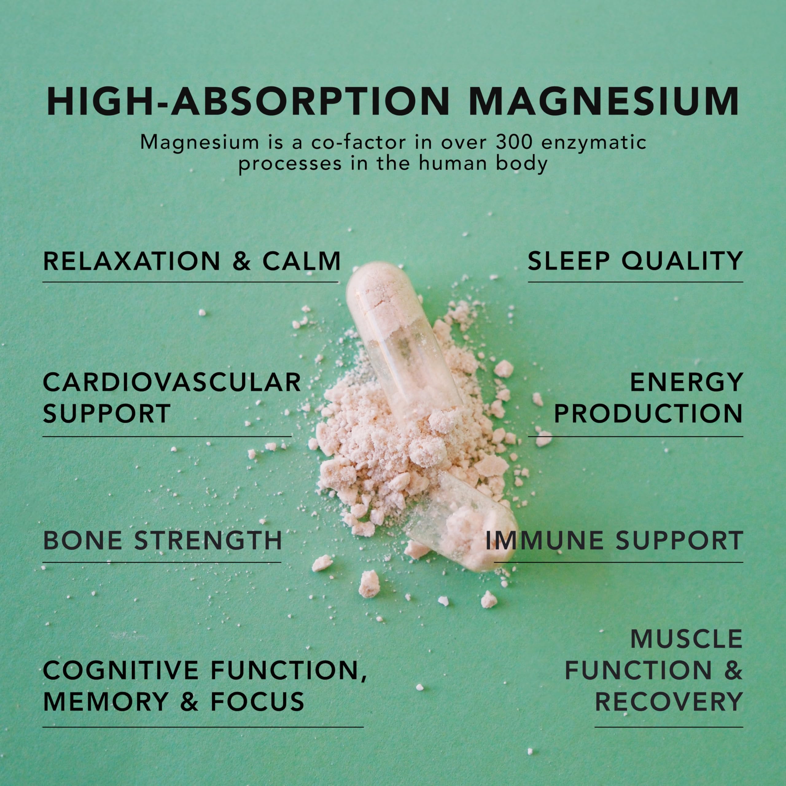 AMANDEAN etiqueta con información nutricional y formas de magnesio