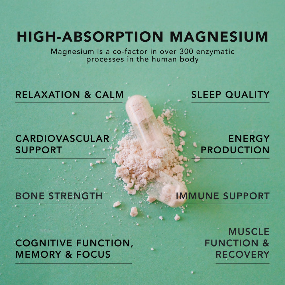 AMANDEAN etiqueta con información nutricional y formas de magnesio