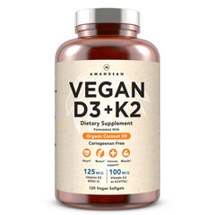 AMANDEAN frente del empaque mostrando beneficios y formato vegano