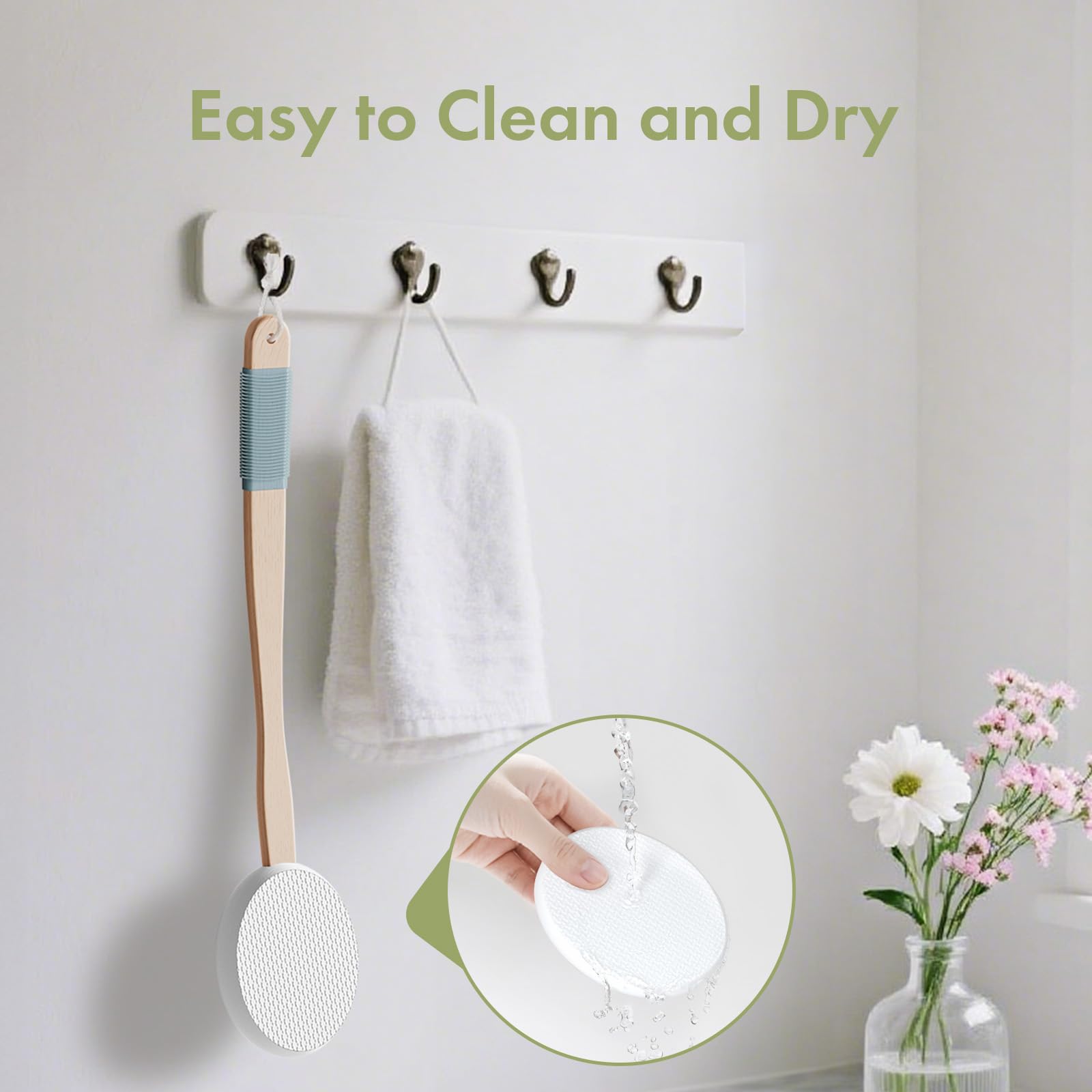 AmazerBath almohadillas de repuesto listas para sustituir y mantener higiene