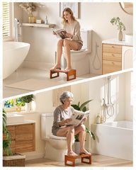 AmazerBath banqueta en baño decorado, integración estética en el hogar