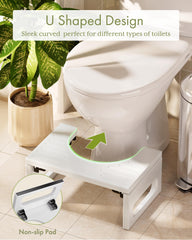 AmazerBath comparación de tamaño junto a inodoro evidenciando ajuste
