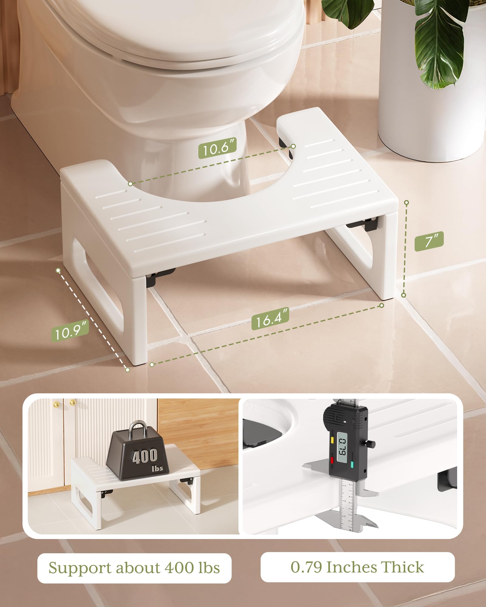 AmazerBath uso con pies apoyados demostrando postura cómoda