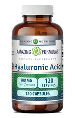 Amazing Nutrition frente del envase mostrando 120 cápsulas y beneficios claros