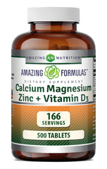 Amazing Nutrition frasco frontal mostrando etiqueta clara y beneficios