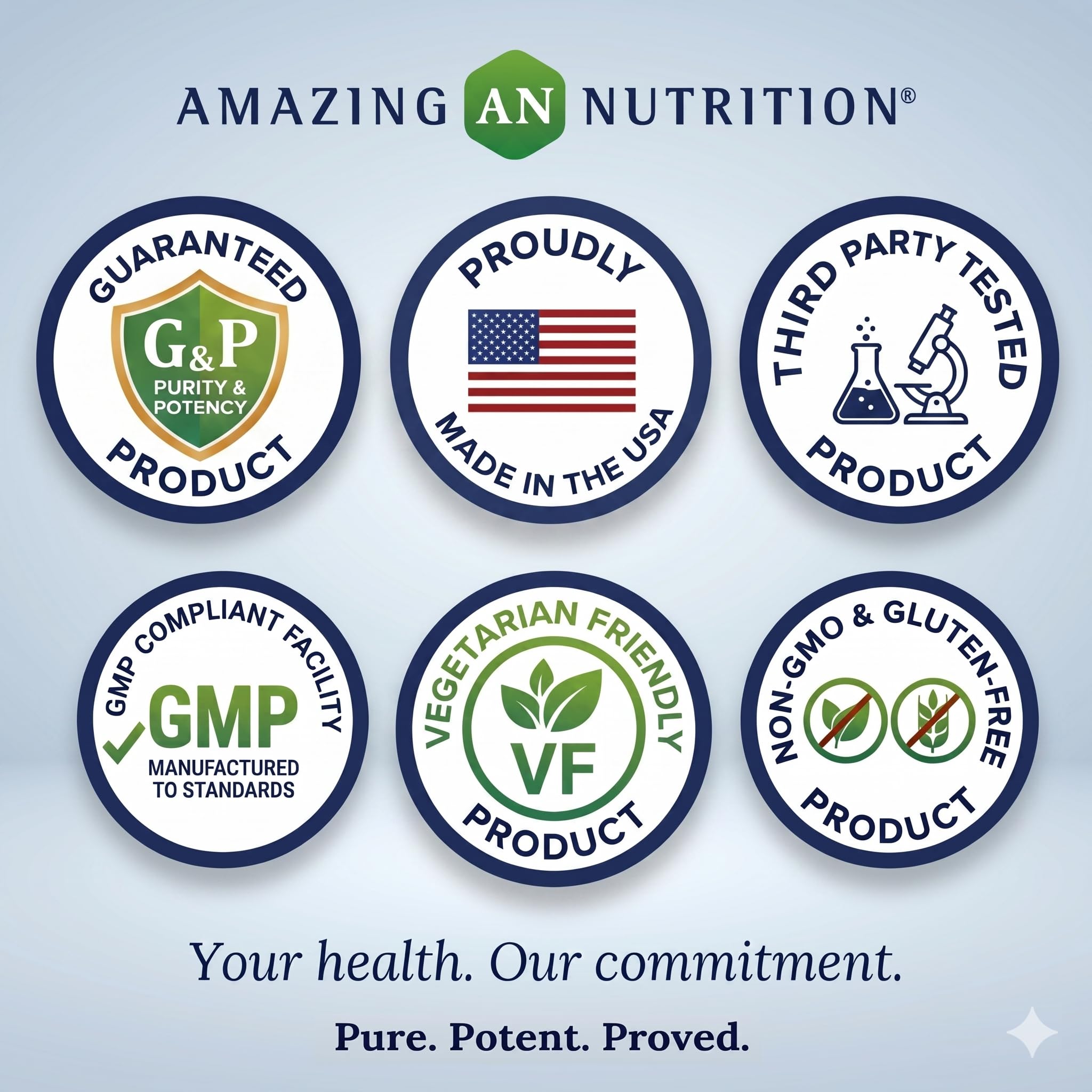 Amazing Nutrition polvo de quercetina en textura, muestra pureza