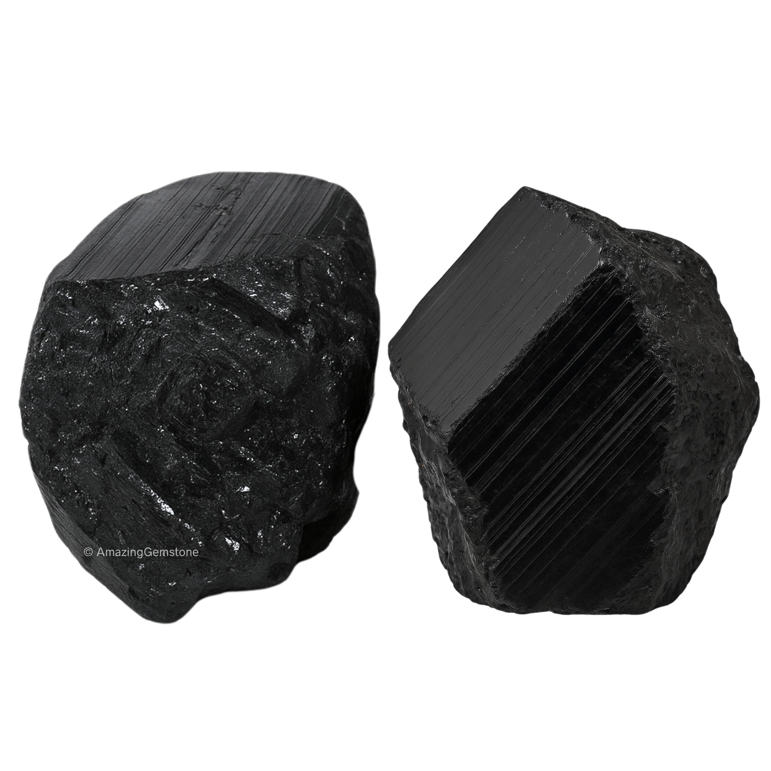 Amazing Gemstone turmalina negra paquete frontal protege espacio