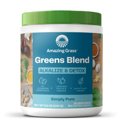 Amazing Grass envase frontal mostrando etiqueta y beneficios claros