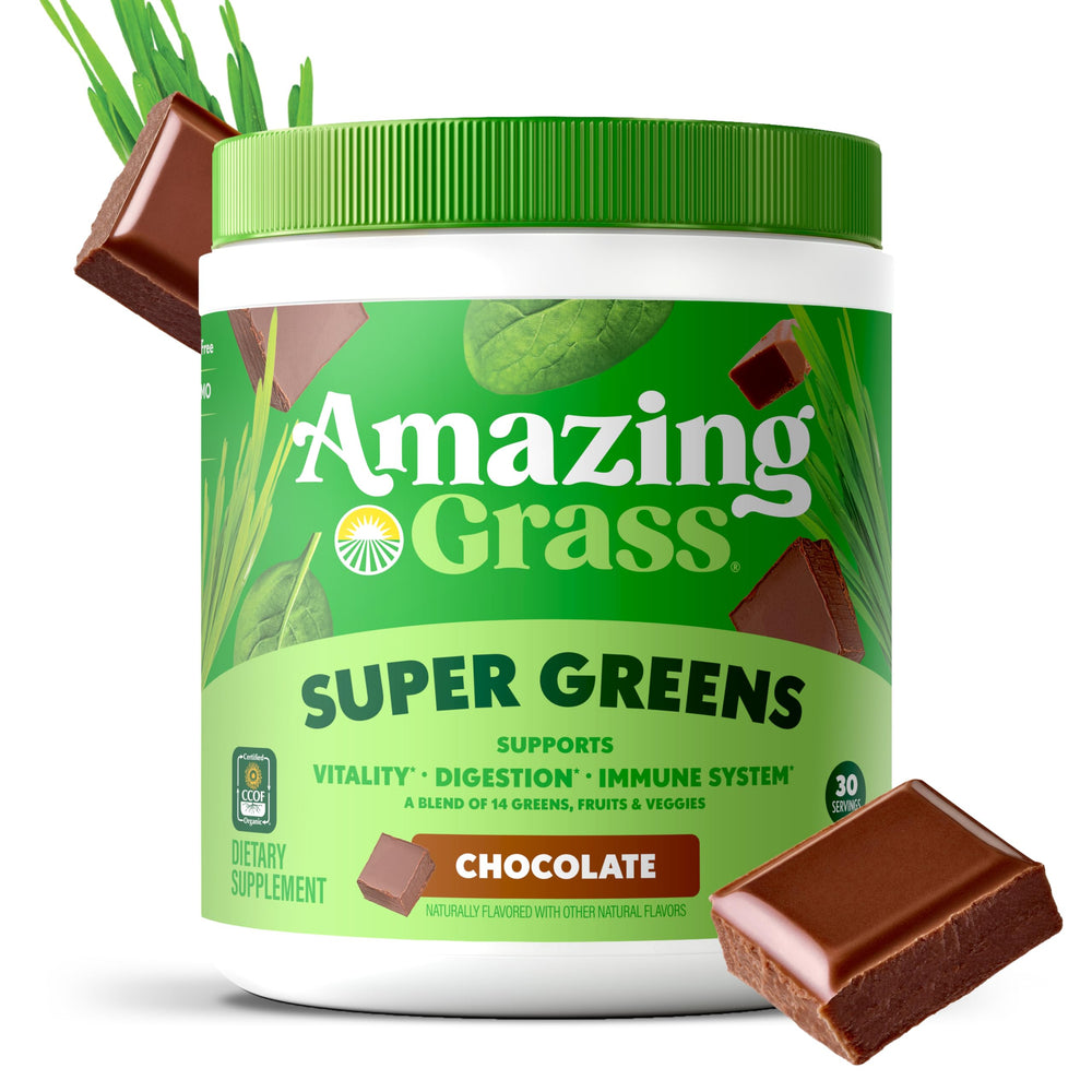 Amazing Grass polvo incorporado en muffin horneado, añade nutrientes a repostería